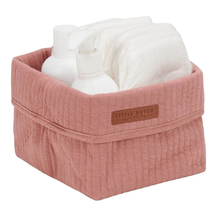 LITTLE DUTCH. Storage basket small Pure Pink Blush
