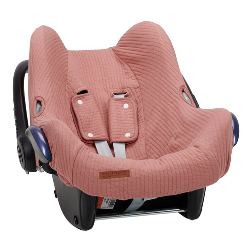 LITTLE DUTCH. Car seat 0+ cover Pure Pink Blush