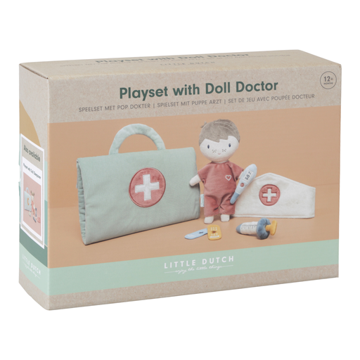 LITTLE DUTCH. Doctor doll / set
