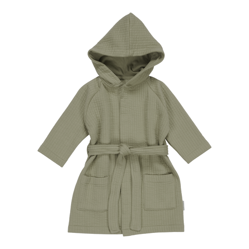 LITTLE DUTCH. Baby bathrobe Pure Olive