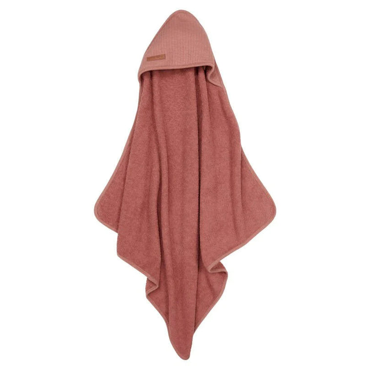 LITTLE DUTCH. Hooded towel Pure Pink Blush