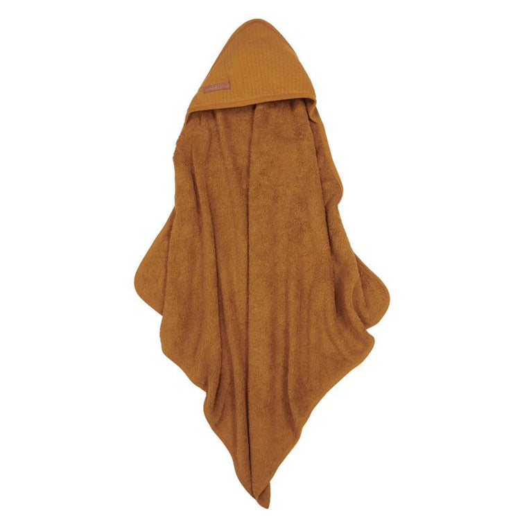 LITTLE DUTCH. Hooded towel Pure Ochre Spice
