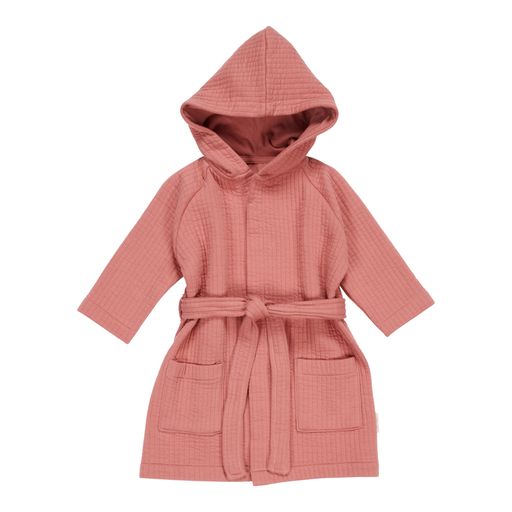 LITTLE DUTCH. Baby bathrobe Pure Pink Blush - 74/80