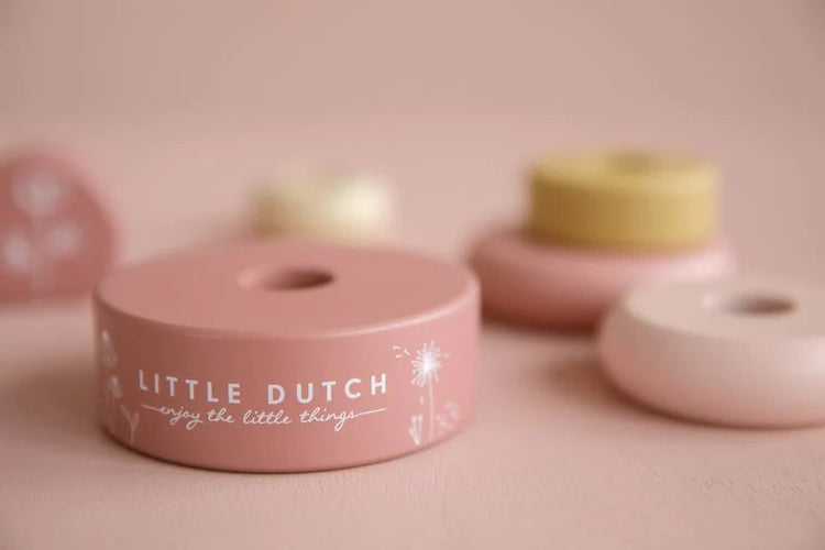 LITTLE DUTCH. Stacking rings Flowers