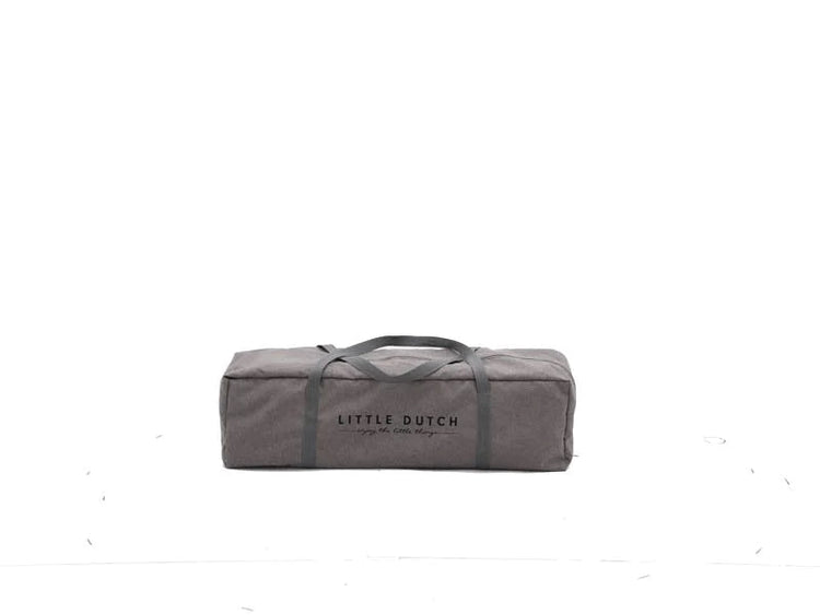 LITTLE DUTCH. Travel cot in bag Grey