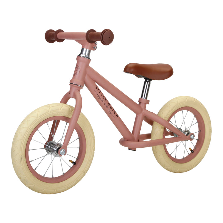 LITTLE DUTCH. Μεταλλικό ποδήλατο ισορροπίας (ροζ).