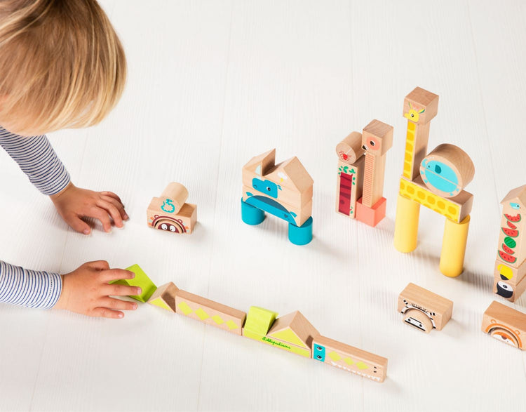 LILLIPUTIENS. Jungle building blocks