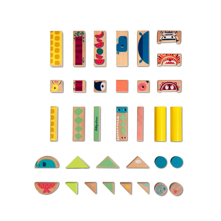 LILLIPUTIENS. Jungle building blocks