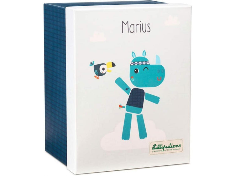 LILLIPUTIENS- Ζωάκι Μάριους σε κουτί δώρου