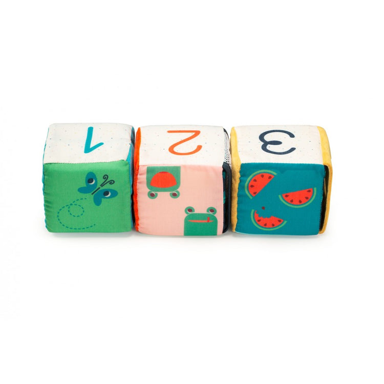 LILLIPUTIENS - JUNGLE Hide-and-seek set of cubes