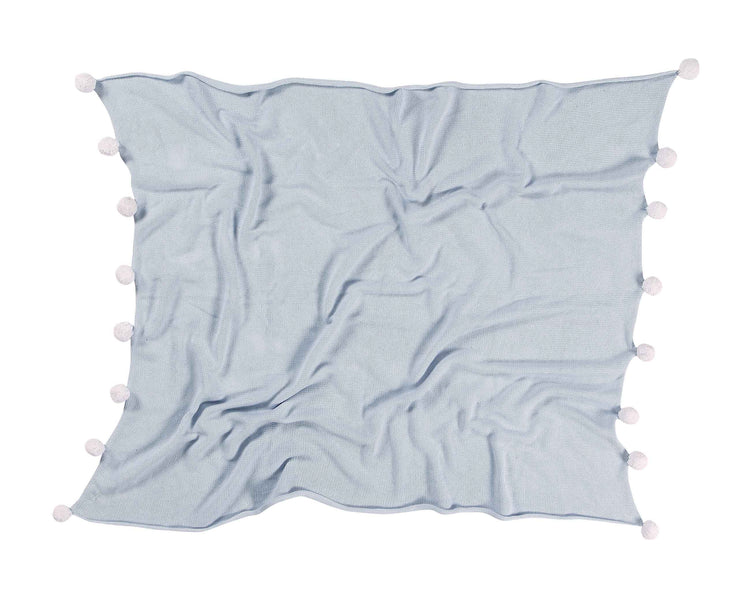 Lorena Canals. Baby Blanket Bubbly Soft Blue 100X120