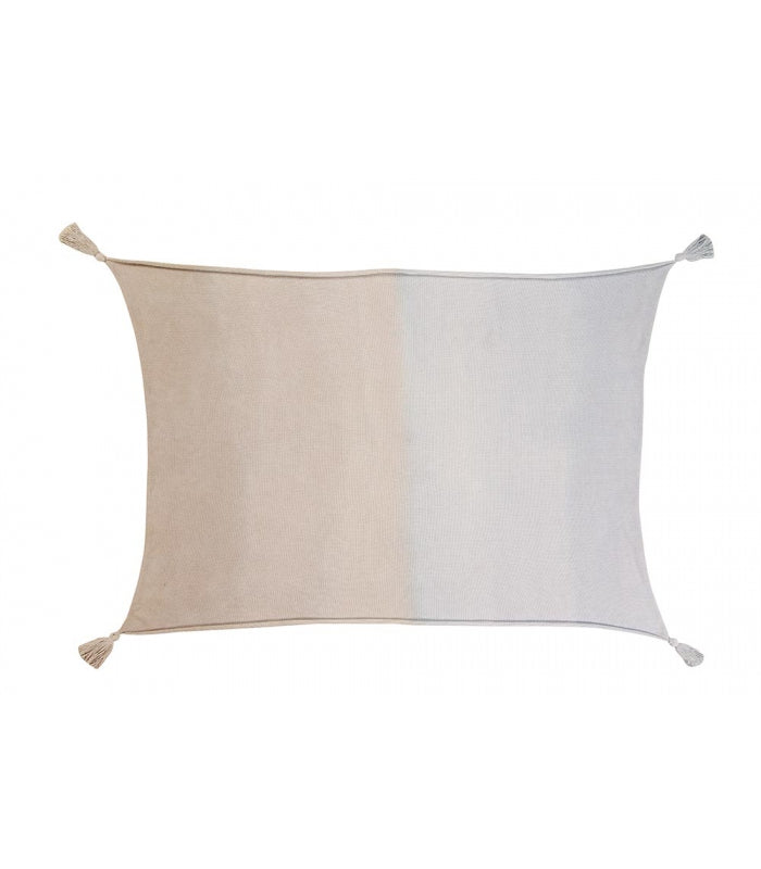 Lorena Canals. Baby Blanket Ombre Blue-Grey 100x120
