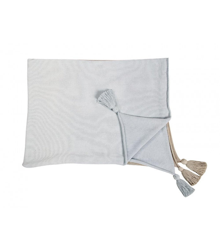 Lorena Canals. Baby Blanket Ombre Blue-Grey 100x120