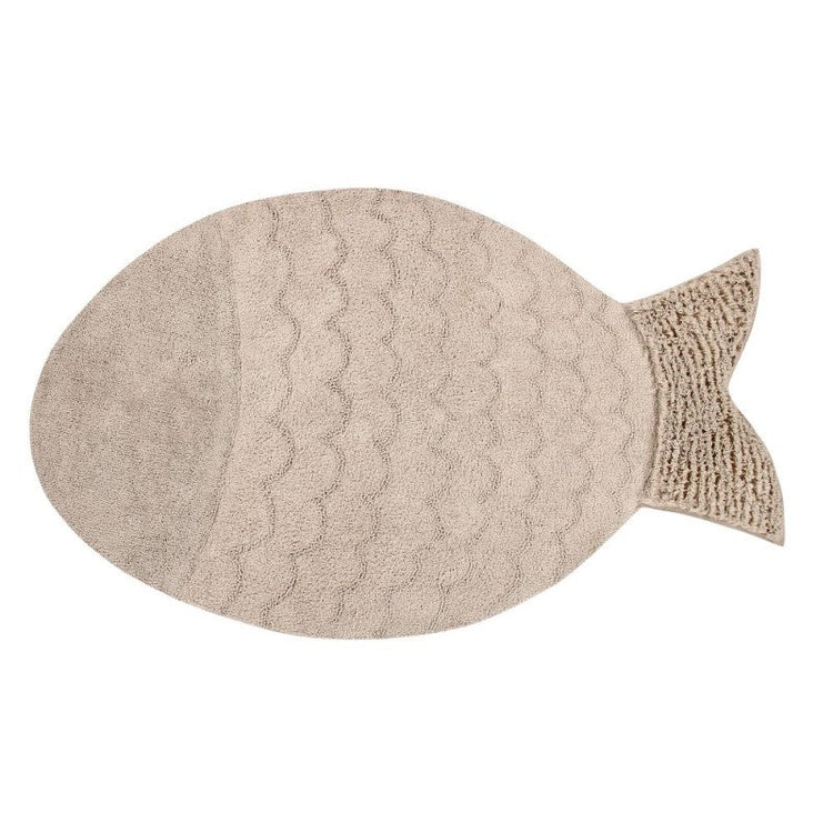 Lorena Canals. Washable Rug BigFish. (beige) 110x180