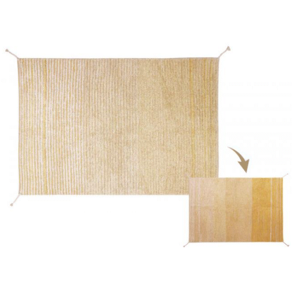 Lorena Canals. Reversible Washable Rug Twin Amber 170x240 cm