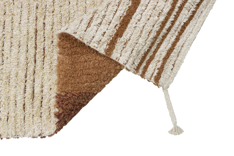 Lorena Canals. Washable Rug Reversible Twin Toffee 120 x 160 cm