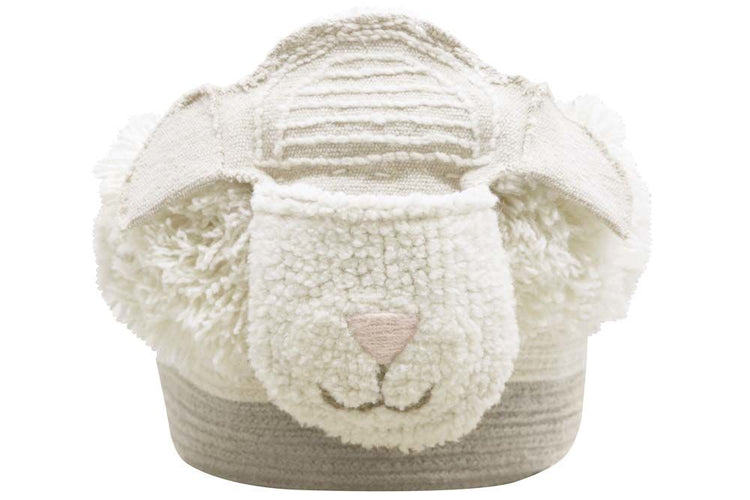 Lorena Canals. Woolable Basket Pink Nose Sheep