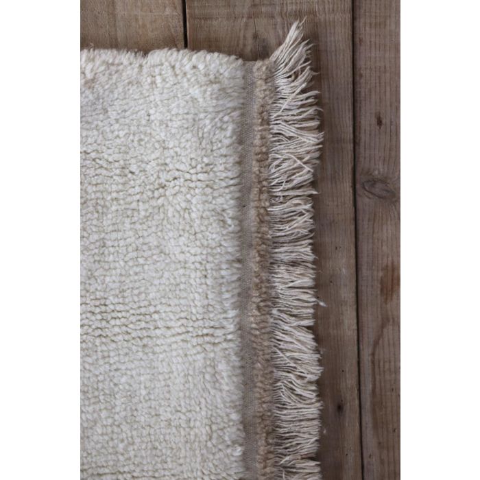 Lorena Canals. Χαλί δωματίου Woolable Steppe - Sheep White 120 x 170 εκ.
