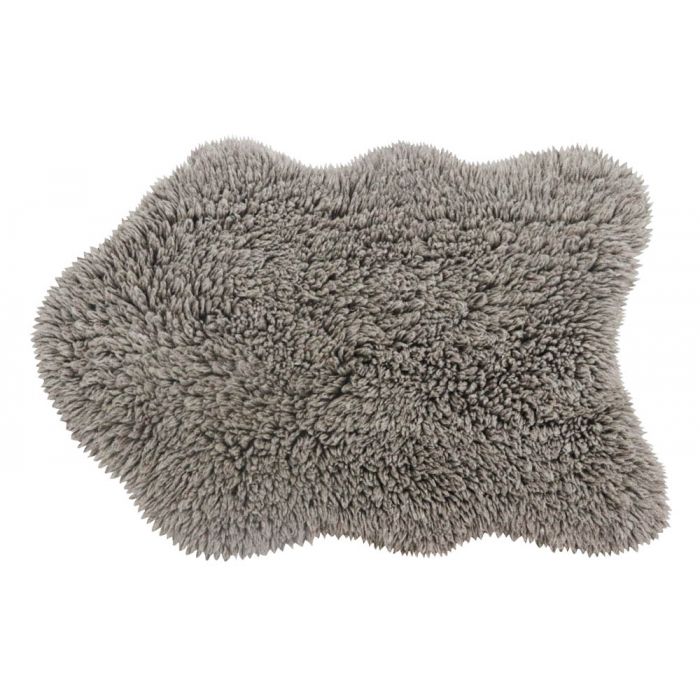 Lorena Canals. Χαλί δωματίου Woolable Woolly - Sheep Grey 75 x 110 εκ.