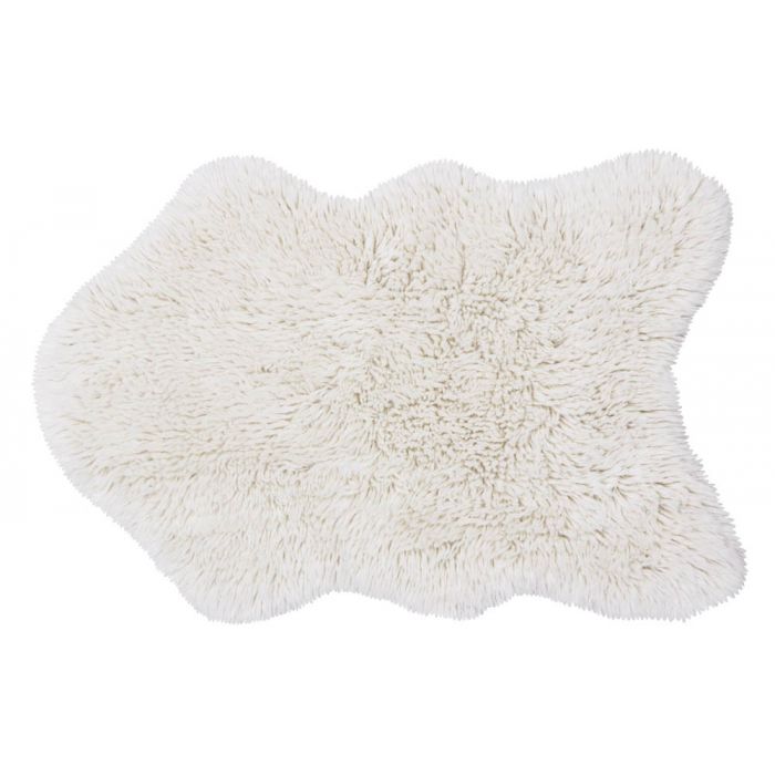 Lorena Canals. Woolable Rug Woolly - Sheep White 75 x 110 cm