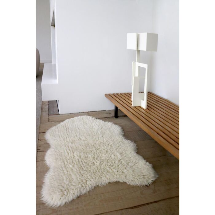 Lorena Canals. Woolable Rug Woolly - Sheep White 75 x 110 cm