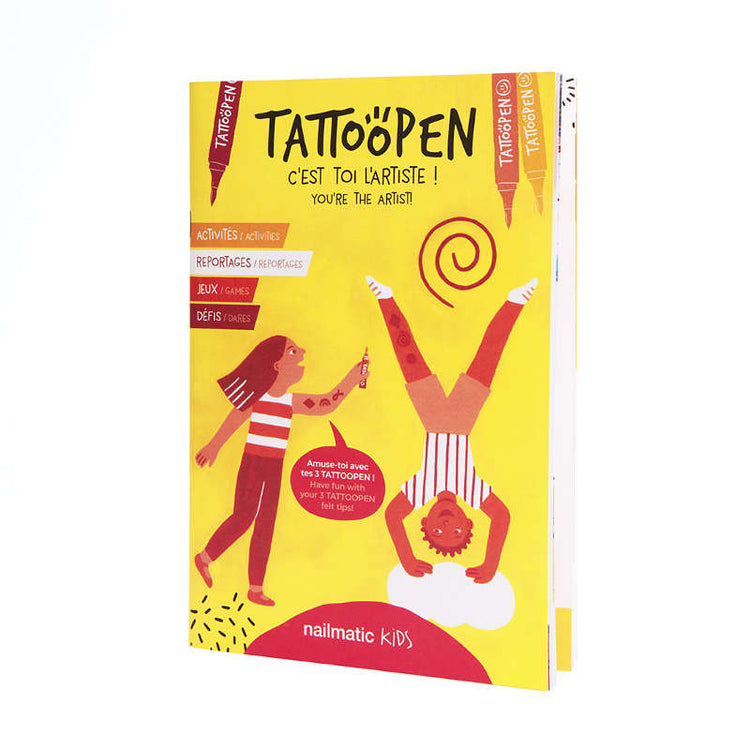 NAILMATIC. Activity Book Tattoopen Art