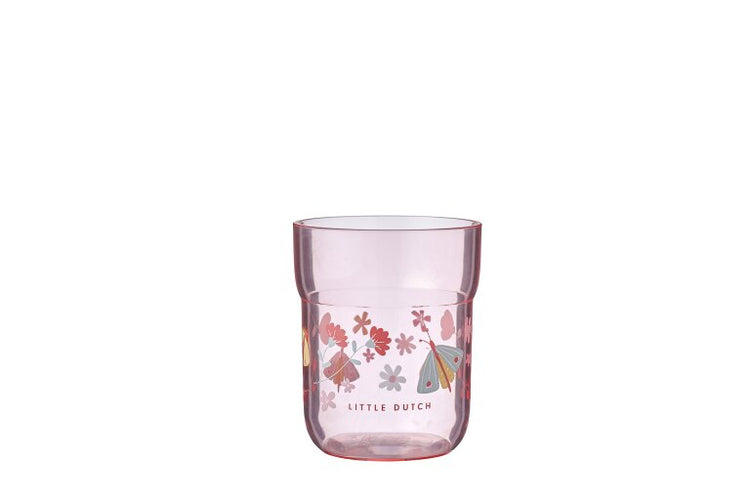 LITTLE DUTCH. Children's glass 250 ml - Flowers & Butterflies