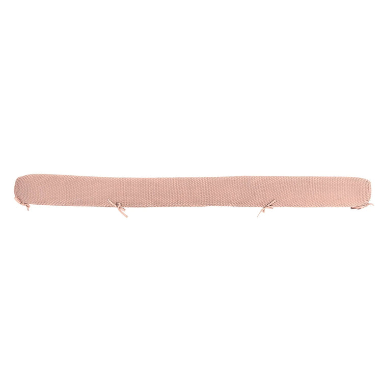 SUSIE & BONNIE. Προστατευτικό μαξιλάρι βρεφικού κρεβατιού πλεκτό (ροζ)