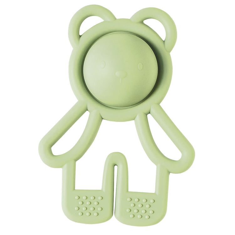 SILICON. Rattle 'pop-it' - green