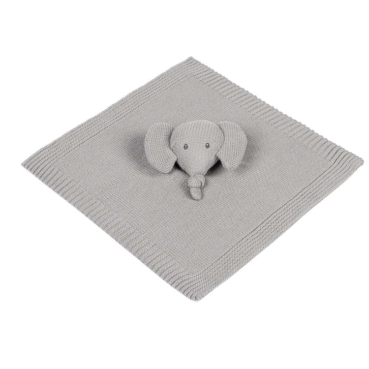 TEMBO. Doudou Elephant Tricot (γκρι)