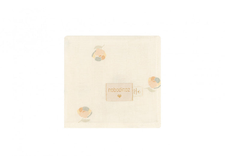 NEW ELEMENTS. Swaddle 70x70 Baby love Honey Sweet Dots/Natural