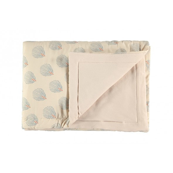 NEW ELEMENTS. Blanket Laponia 140X100 Blue Gatsby/ Cream
