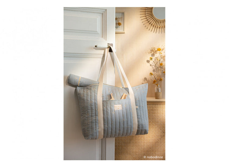 NEW ELEMENTS. Paris changing bag Willow soft blue