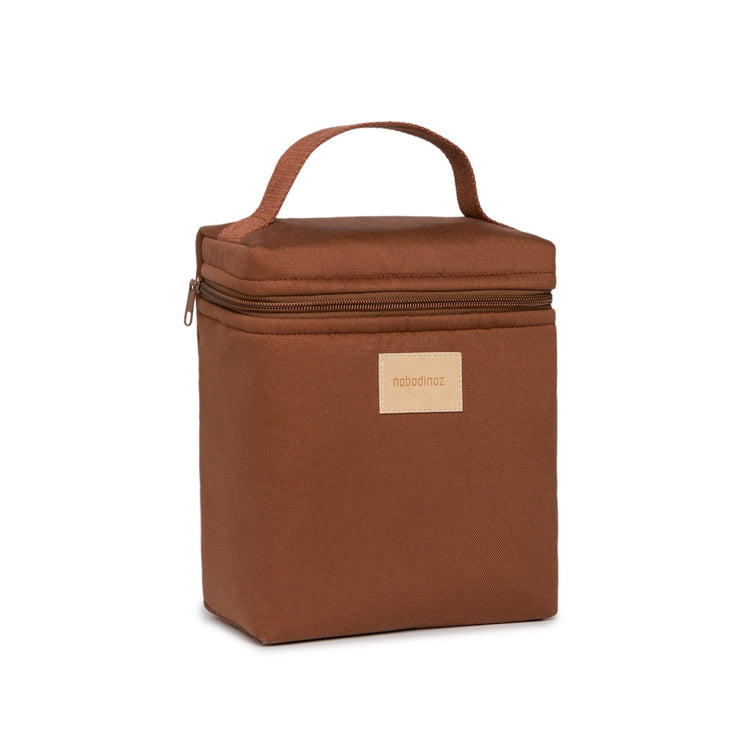 BABY ON THE GO. Insulated lunch bag Clay Brown