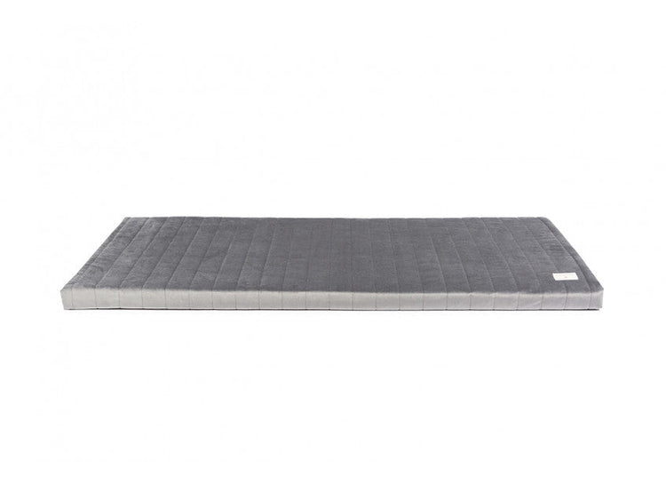 VELVET. Zanzibar play mattress • velvet Slate Grey