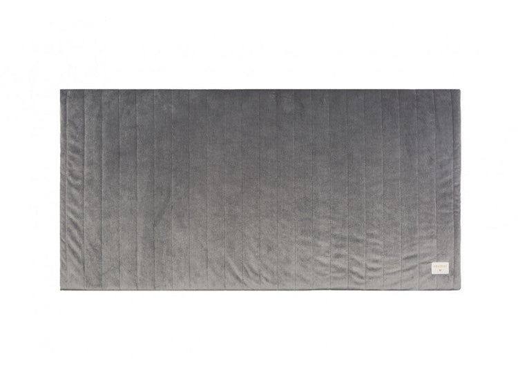 VELVET. Zanzibar play mattress • velvet Slate Grey