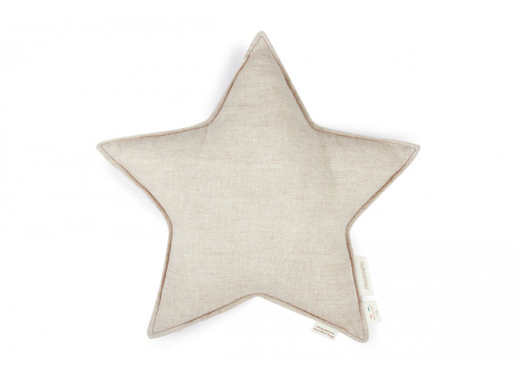 LIN. Star cushion • Greige