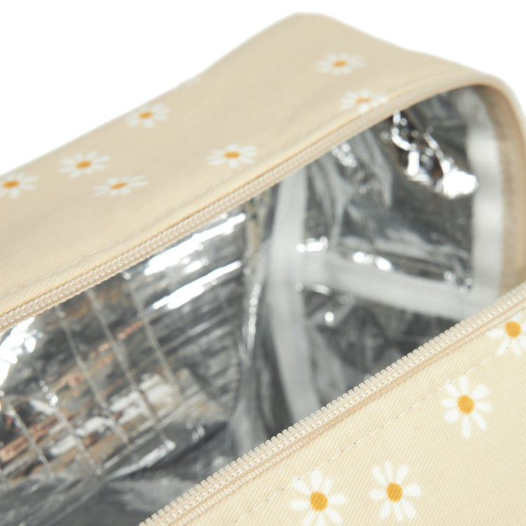 SUNSHINE. XL Rectangular cooler bag Daisies