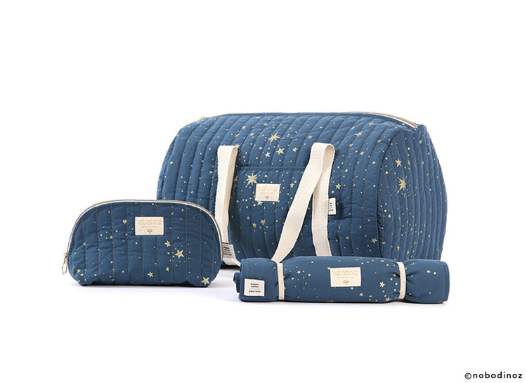 NEW ELEMENTS. Nomad changing pad Gold Stella/Night blue
