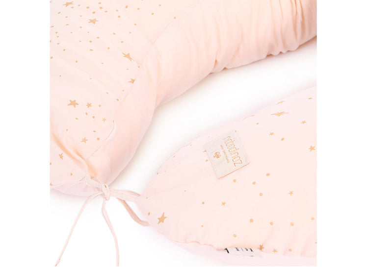NEW ELEMENTS. Μαξιλάρι θηλασμού Luna Gold stella/ Dream pink