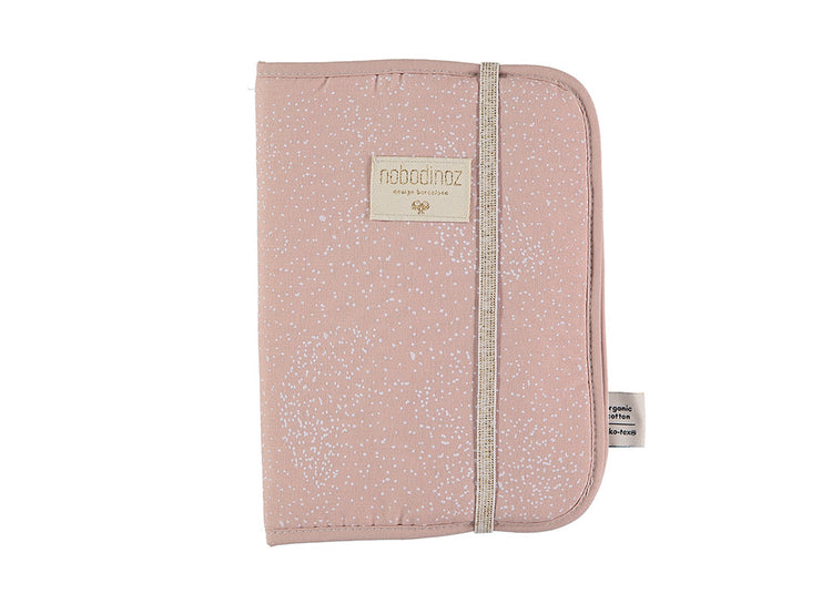 NEW ELEMENTS. Poema health booklet White bubble/ Misty pink