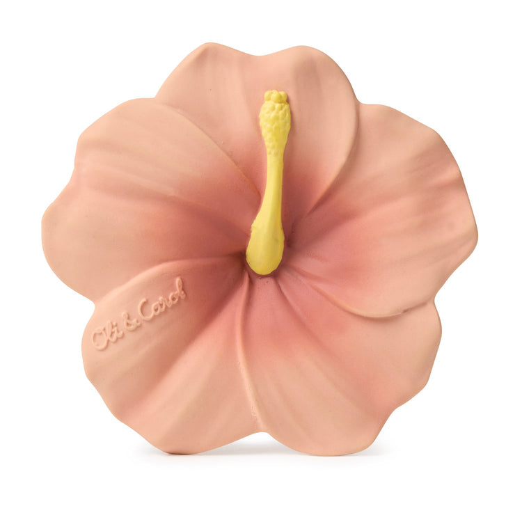 OLI&CAROL. Baby teether - Iris the Hibiscus