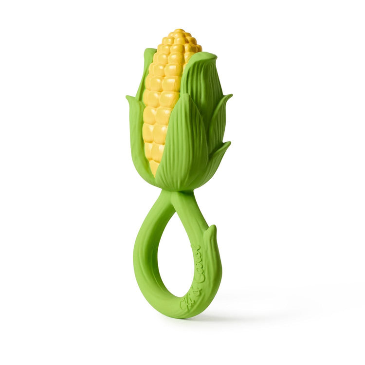 OLI&CAROL. Corn Rattle Toy