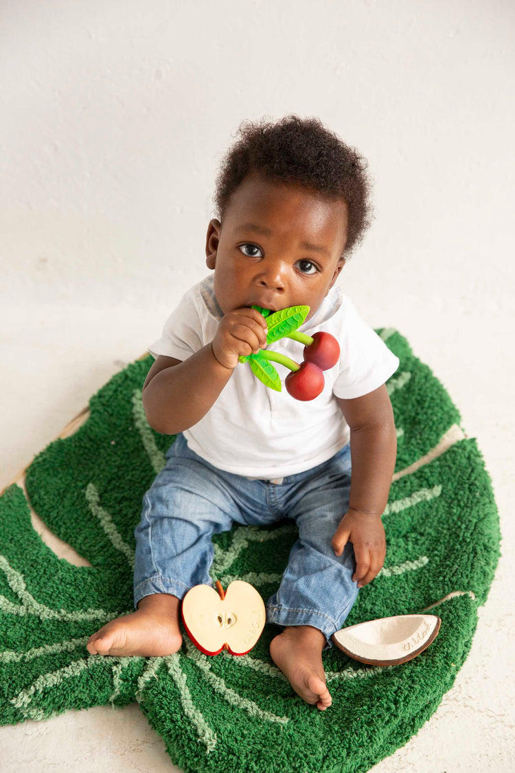 OLI&CAROL. Baby teether -  Mery the Cherry