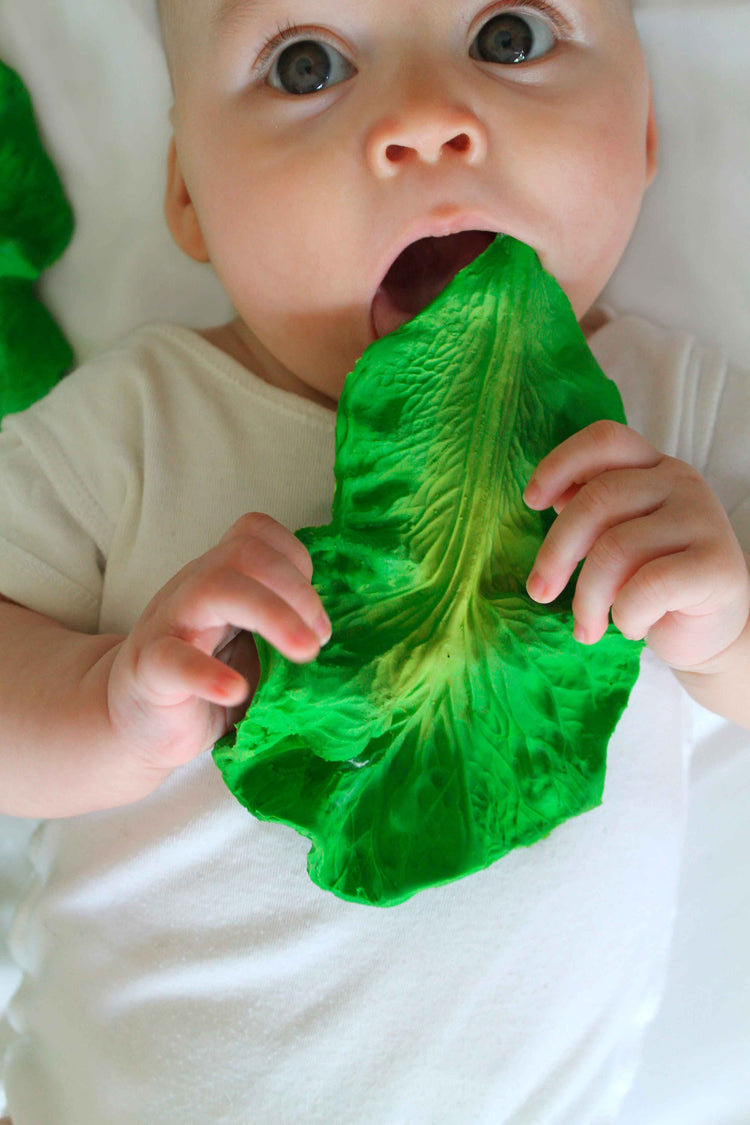 OLI&CAROL. Baby teether - Kendall the Kale