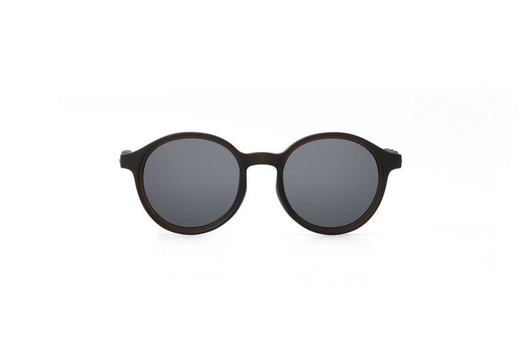 OLIVIO & CO. Adult oval sunglasses - Classic Squid Ink Black