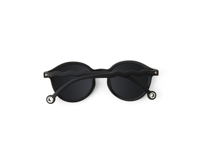 OLIVIO & CO. Adult oval sunglasses - Classic Squid Ink Black Polarized