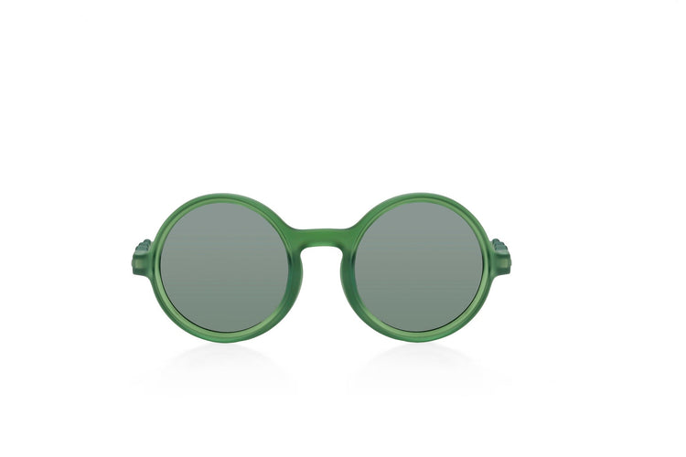 OLIVIO & CO. Junior round sunglasses - Terracotta Olive Green