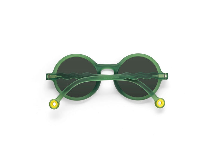 OLIVIO & CO. Junior round sunglasses - Terracotta Olive Green