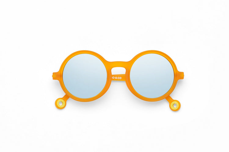 OLIVIO & CO. Junior round sunglasses - Deep Sea Starfish Orange
